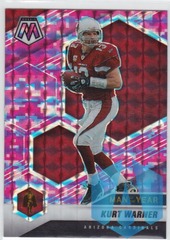 2020-21 Mosaic Football Kurt Warner Man of the Year Pink Camo Prizm #267